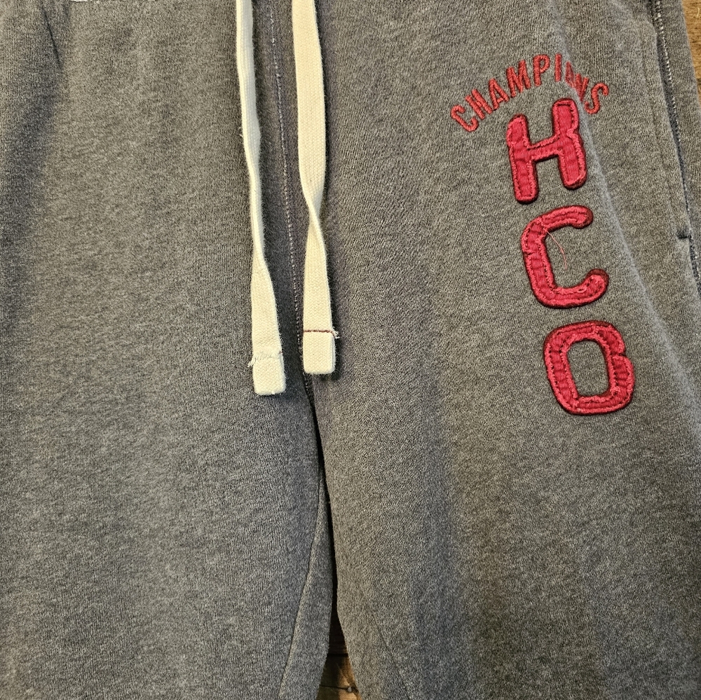 Hollister Men's Y2K Gray Drawstring Sweatpants Size XL - Picture 6 of 15